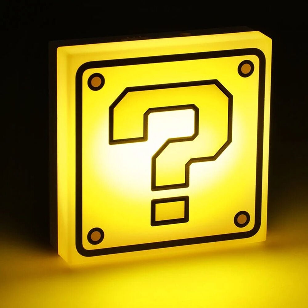 Lampara Question Block Super Mario - imagen 2