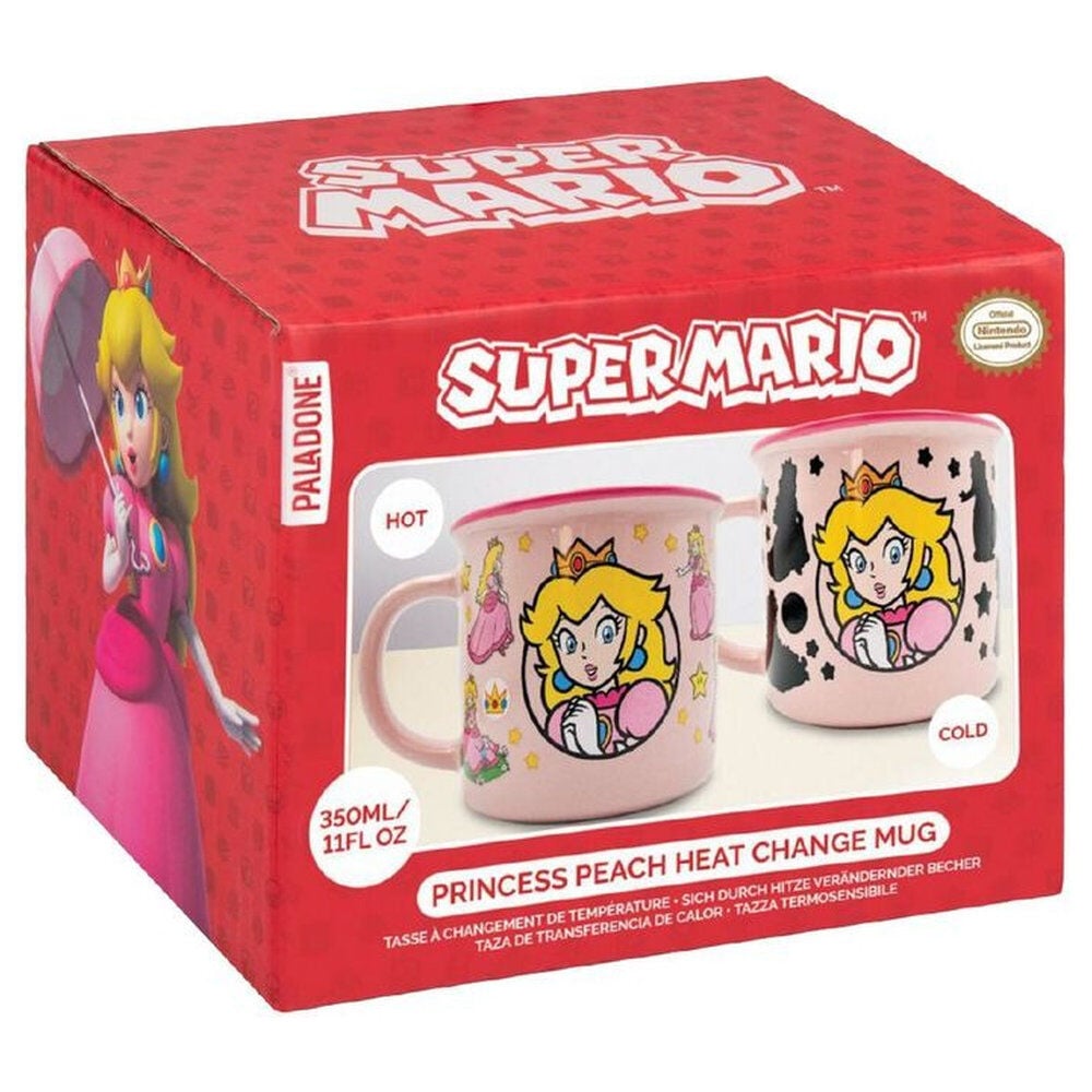 Taza termica Princess Peach Super Mario 350ml - imagen 3