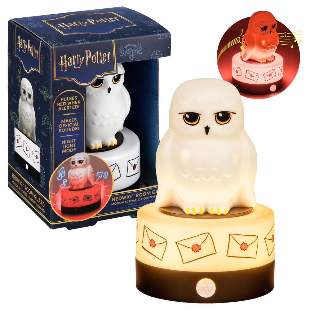 Lampara protector habitacion Hedwig Harry Potter - imagen 4