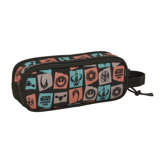 Portatodo Mandalorian & Grogu Star Wars doble