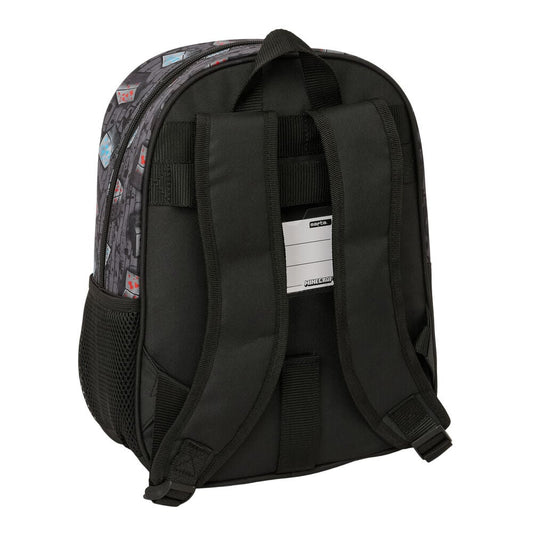 Mochila Graffiti Minecraft 34cm adaptable - imagen 2
