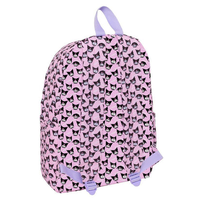 Mochila portatil Kuromi Hello Kitty 43cm - FRIKIRAMA