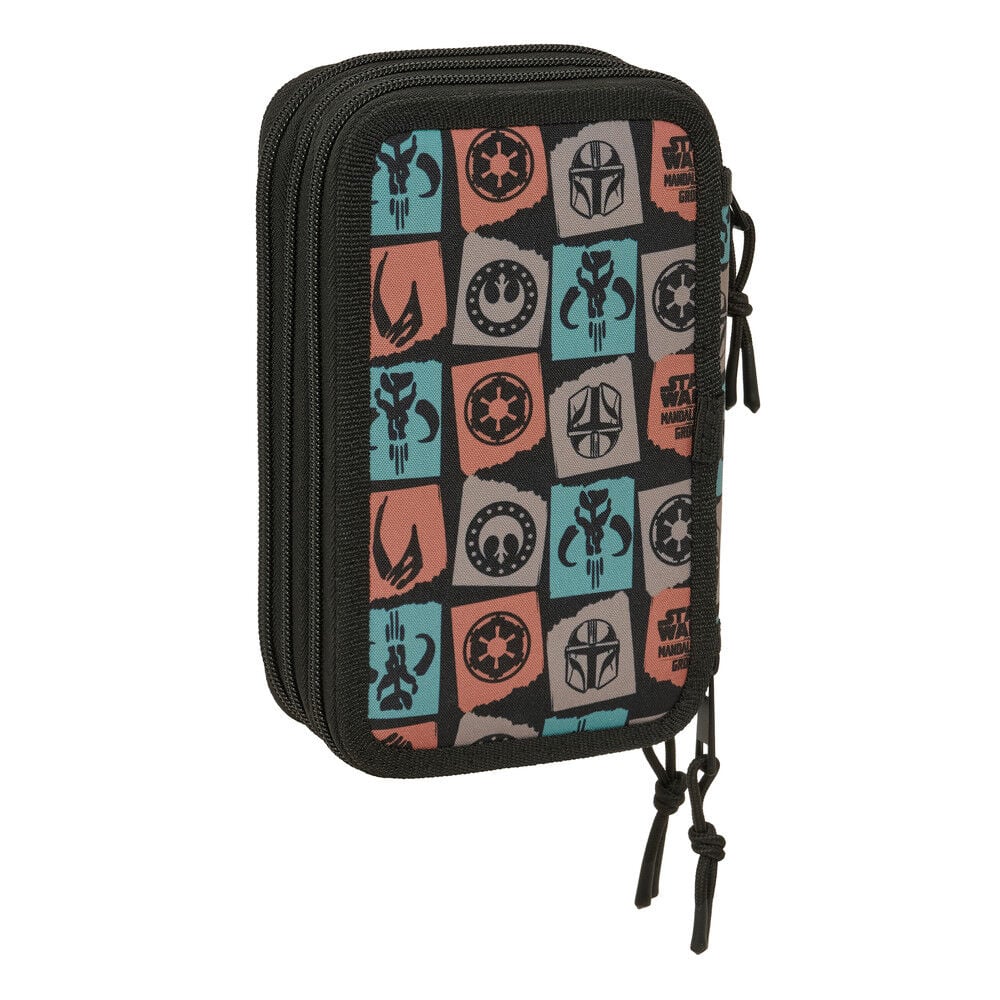 Portatodo Mandalorian & Grogu Star Wars triple 37pzs - imagen 2