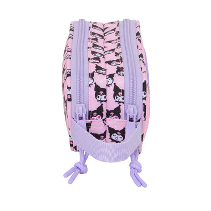 Portatodo Kuromi Hello Kitty doble - imagen 3
