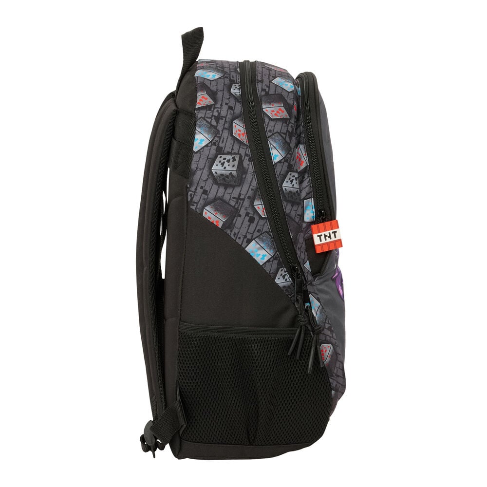 Mochila Graffiti Minecraft 44cm adaptable - imagen 3