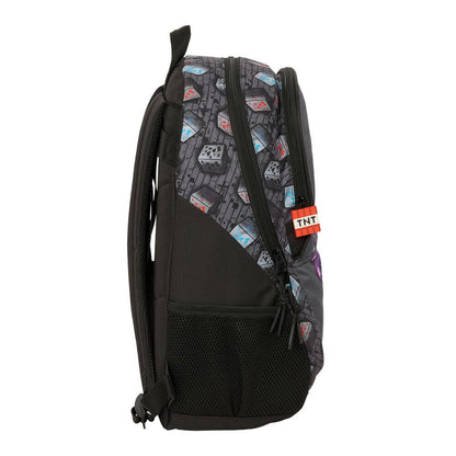 Mochila Graffiti Minecraft 44cm adaptable