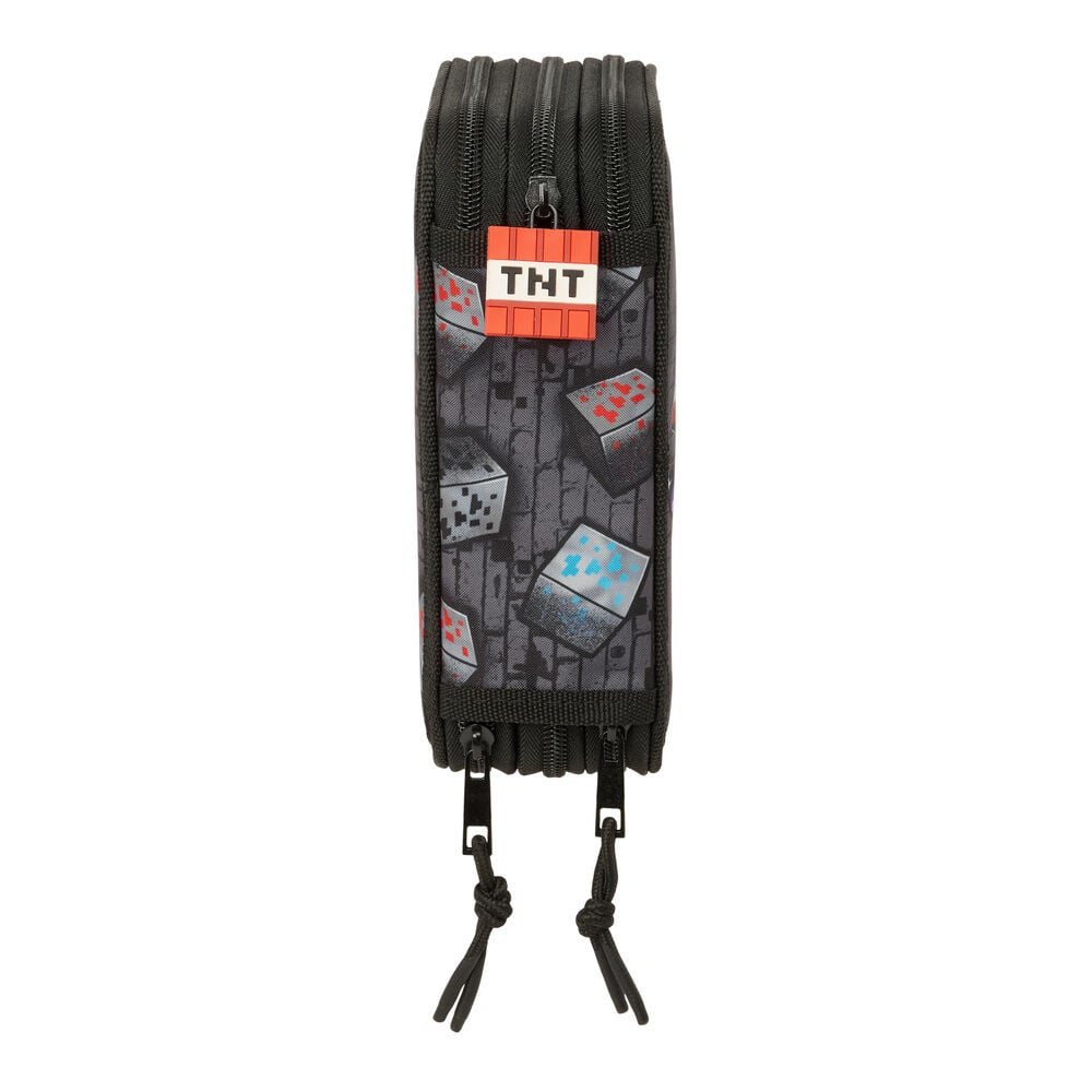 Plumier Graffiti Minecraft triple 37pzs - imagen 3