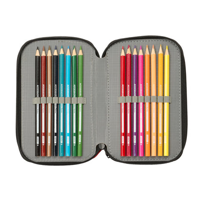 Plumier Graffiti Minecraft triple 37pzs - imagen 5