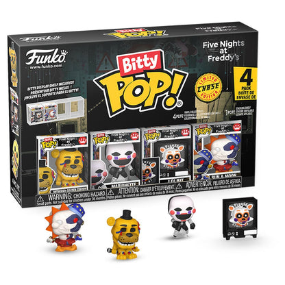 Blister 4 figuras Bitty POP Five Nights at Freddy´s Edicion Limitada