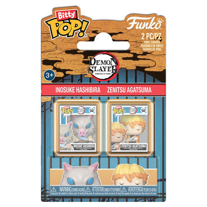 Blister 2 Bitty POP! Demon Slayer Inosuke & Zenitsu
