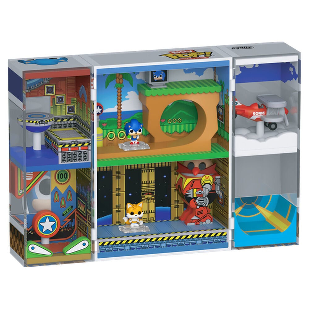 Figura Bitty POP Boxes Sonic The Hedgehog Sonic 2 diorama Set - imagen 2