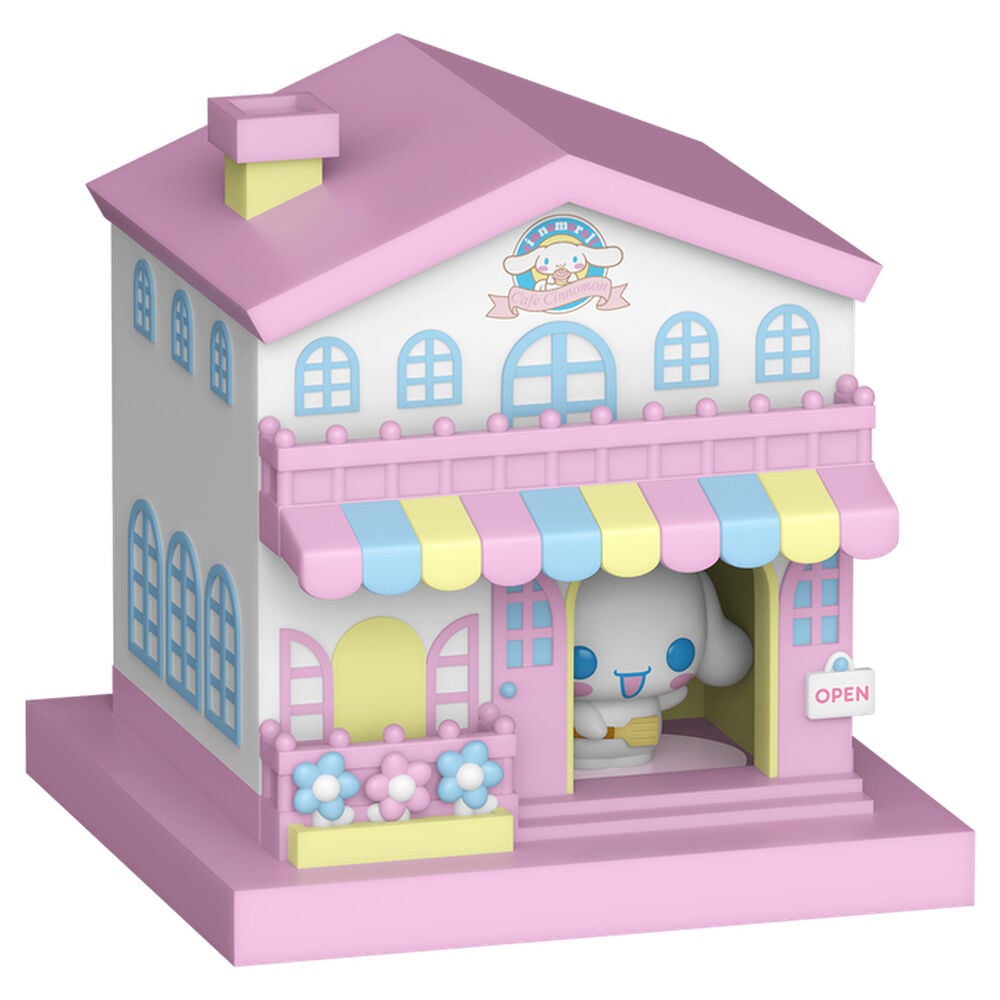 Figura Bitty POP Town Hello Kitty and Friends Chef Cinnamoroll With Cafe - imagen 2