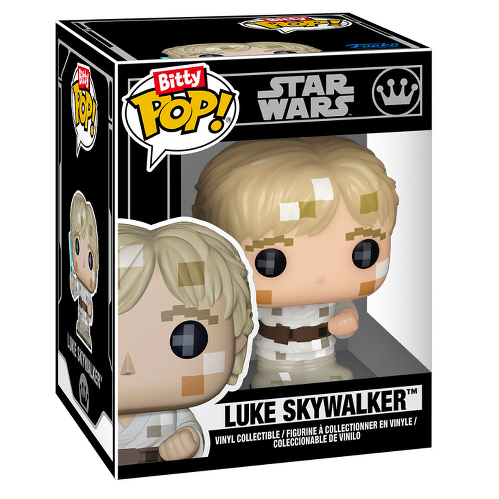 Figura Bitty POP Star Wars 8 Bit Luke Skywalker & Arcade Case