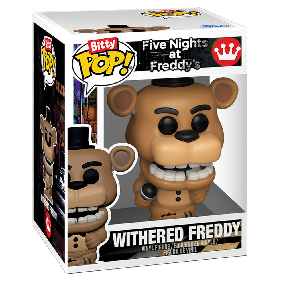 Blister 4 figuras Bitty POP Five Nights at Freddys