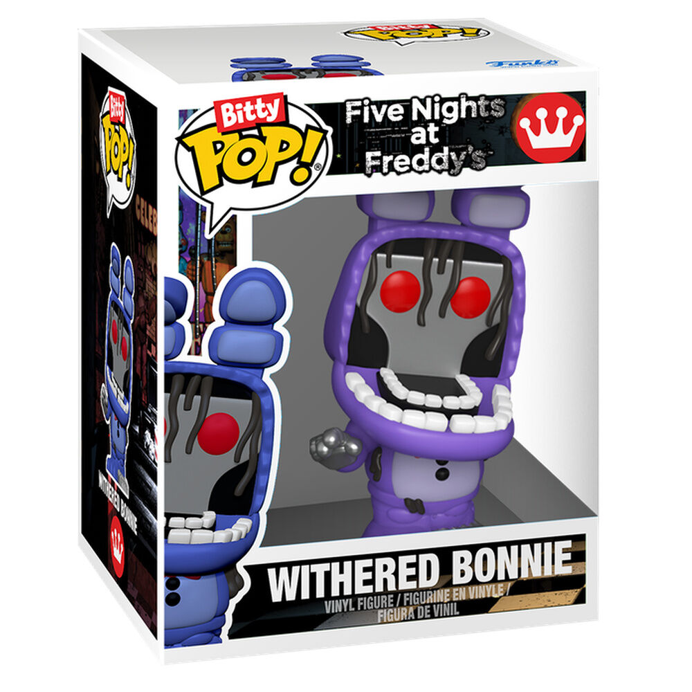 Blister 4 figuras Bitty POP Five Nights at Freddys