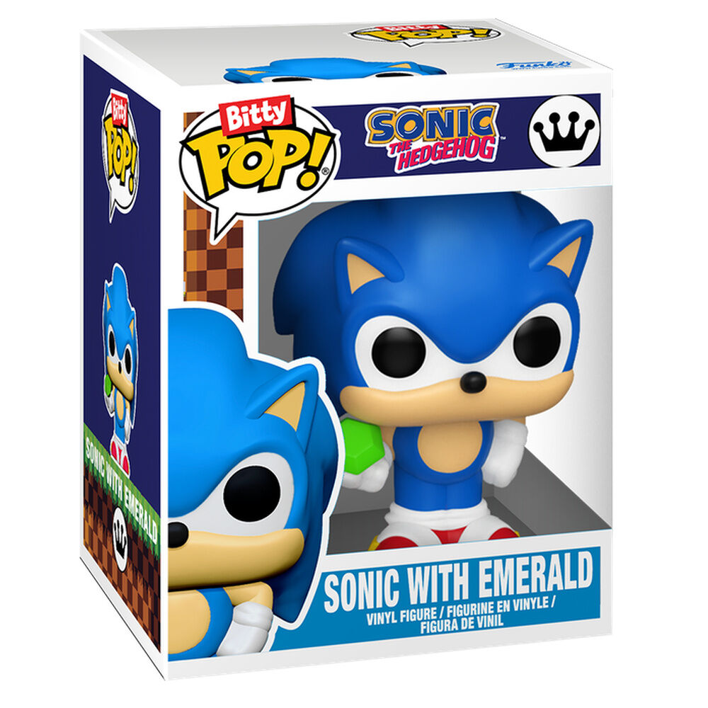 Figura Bitty POP Boxes Sonic The Hedgehog Sonic 2 diorama Set