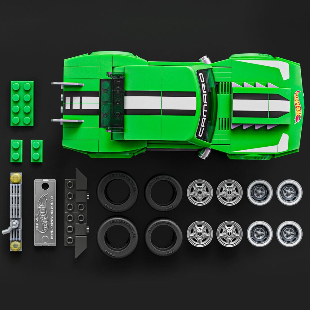Set Construccion Speed 68 Custom Camaro Hot Wheels