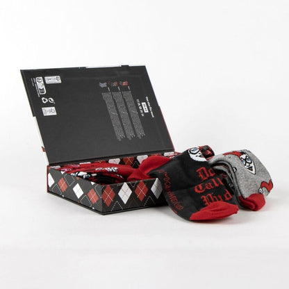 Set 3 calcetines Harley Quinn DC Comics adulto - imagen 3