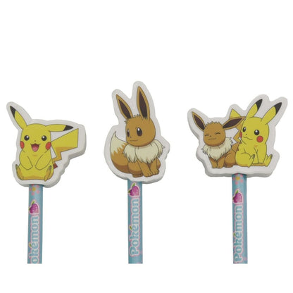 Blister set 3 lapices Flowers Pokemon - imagen 3