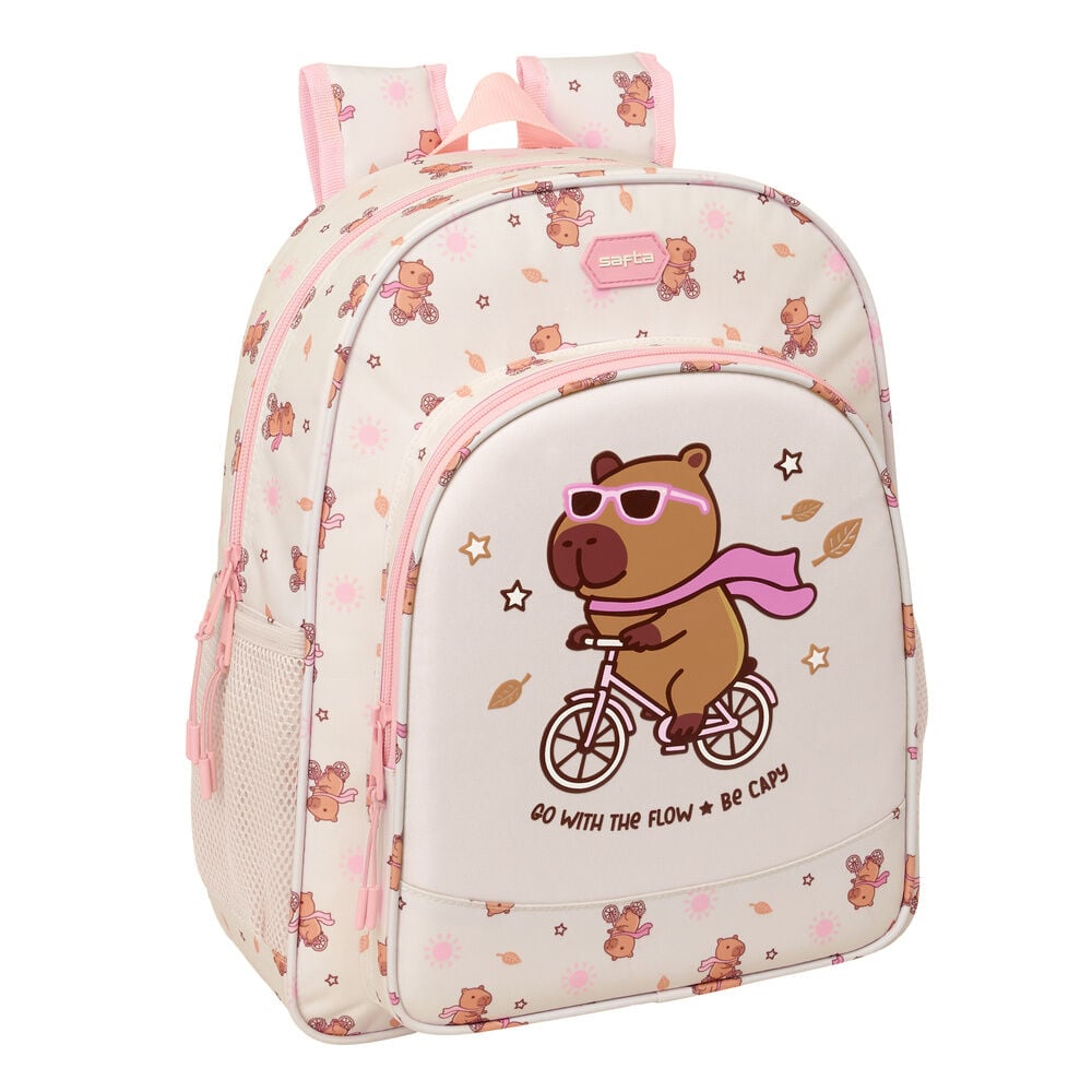 Mochila Capibara 38cm adaptable