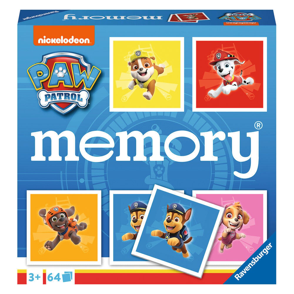 Juego Memory Patrulla Canina Paw Patrol
