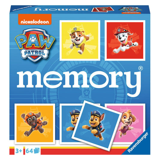Juego Memory Patrulla Canina Paw Patrol