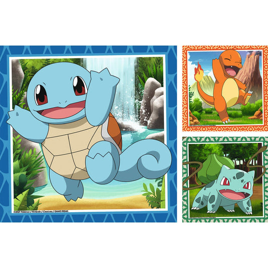 Puzzle Pokemon 3x49pzs - imagen 2