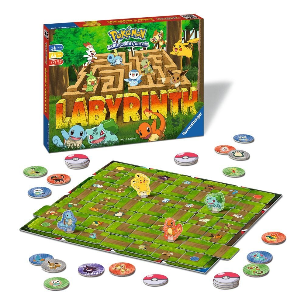 Juego de mesa Laberinto Pokemon - imagen 2