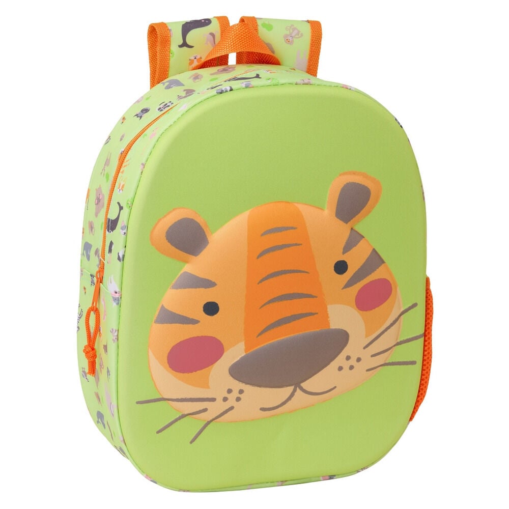 Mochila 3D Tigre 33cm - imagen 4