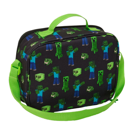 Bolsa portameriendas 3D Minecraft termica