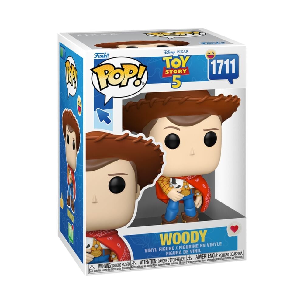 Figura POP Disney Pixar Toy Story 5 Woody - imagen 2