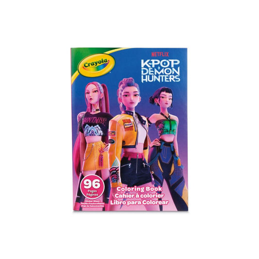 Set libro para colorear + stickers Kpop Demon Hunter - imagen 2