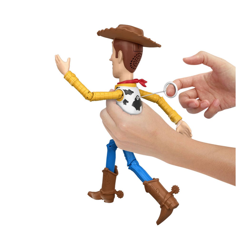 Figura Deluxe Woody Toy Story 5 Disney Pixar 30cm español - imagen 3