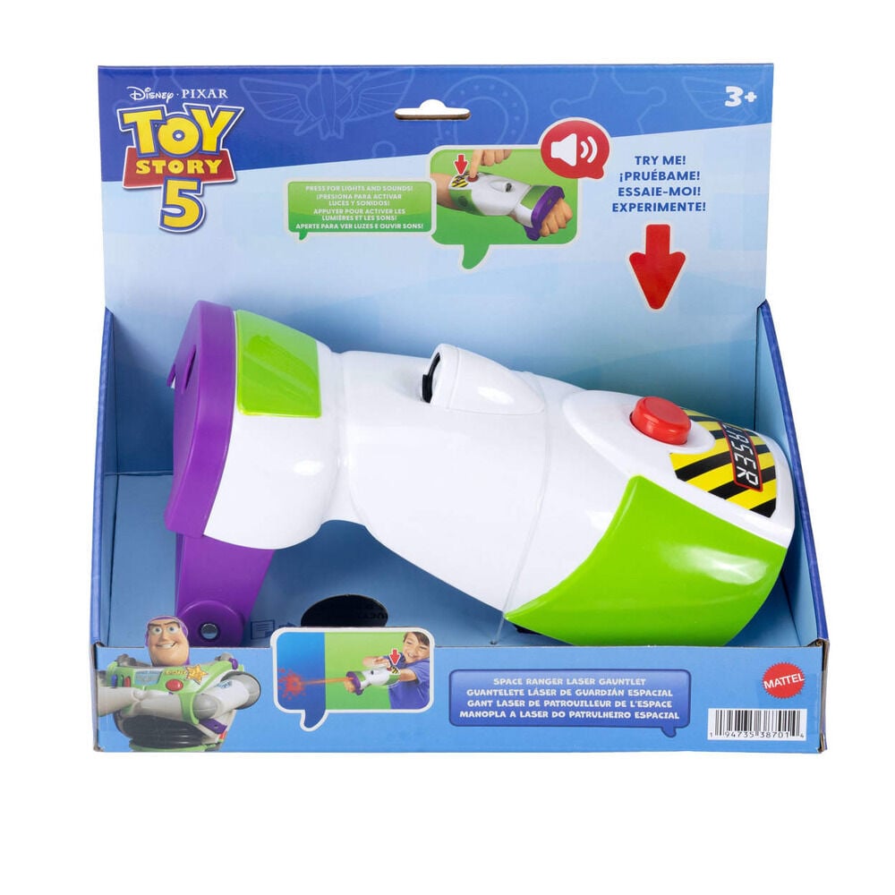 Guantelete Laser Buzz Lightyear Toy Story 5 Disney Pixar - imagen 6