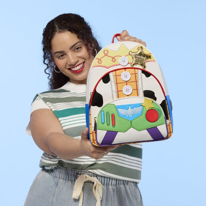 Mochila Jessie, Woody & Buzz Lightyear Toy Story 5 Disney Pixar Loungefly 31cm