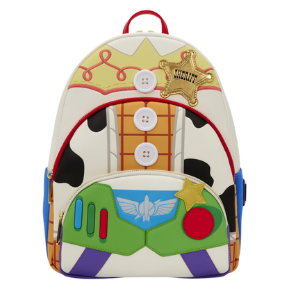 Mochila Jessie, Woody & Buzz Lightyear Toy Story 5 Disney Pixar Loungefly 31cm