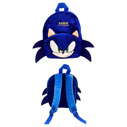 Mochila Peluche Sonic the Hedgehog 30cm