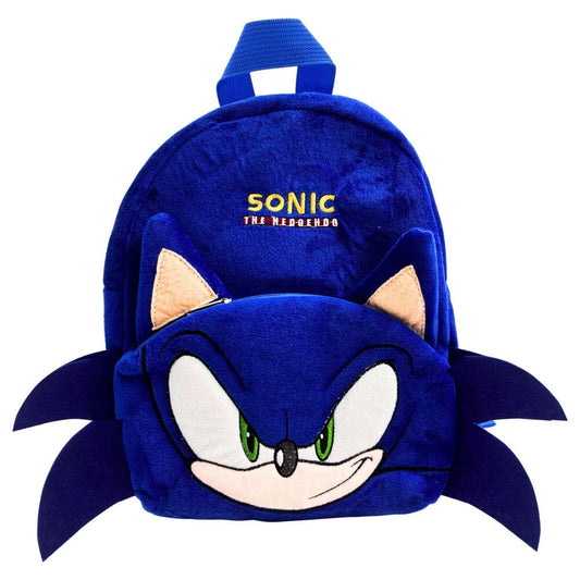 Mochila Peluche Sonic the Hedgehog 30cm - imagen 2