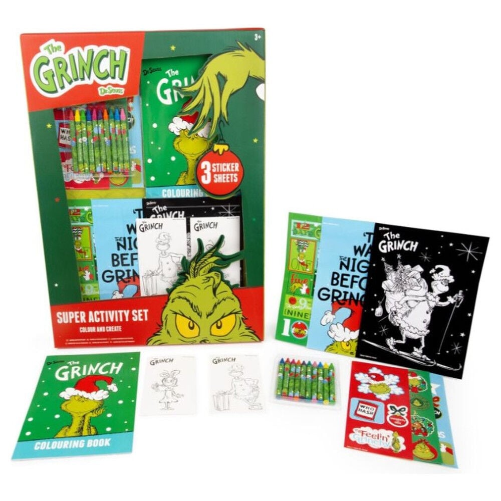 Super set actividades El Grinch