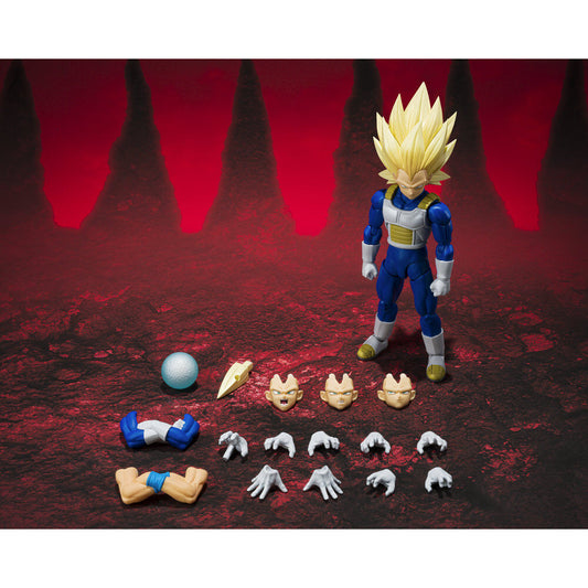 Figura S.H. Figuarts Daima Super Saiyan 3 Vegeta Dragon Ball Daima 15cm