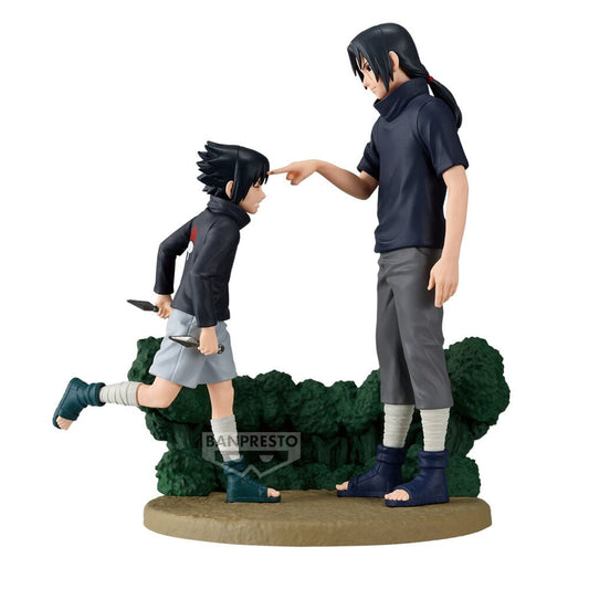 Figura Sasuke Uchiha & Itachi Uchiha Memorable Saga Naruto Shippuden 14cm