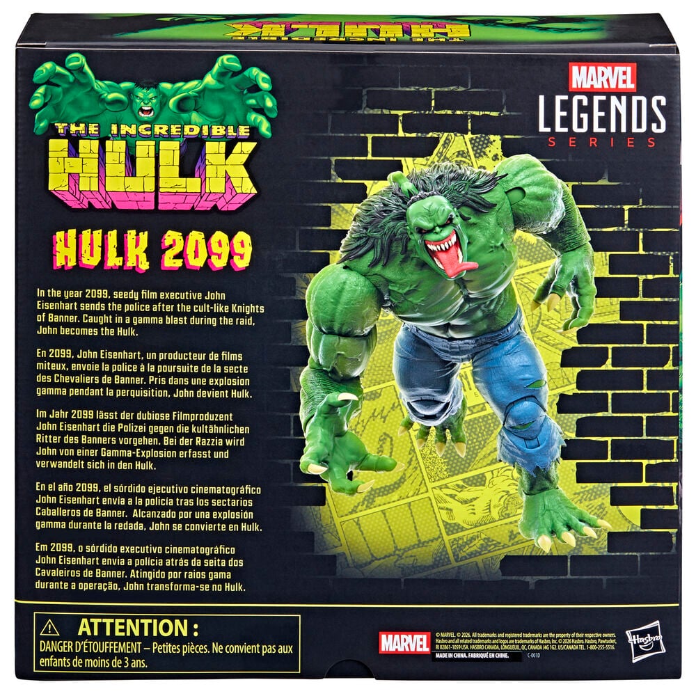 Figura Hulk 2099 - El Increible Hulk Marvel Legends Series 15cm - imagen 4