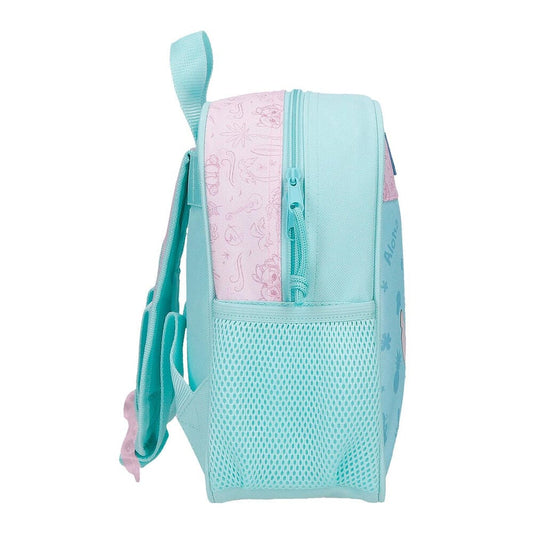 Mochila Beach & Love Stitch Disney 25cm adaptable