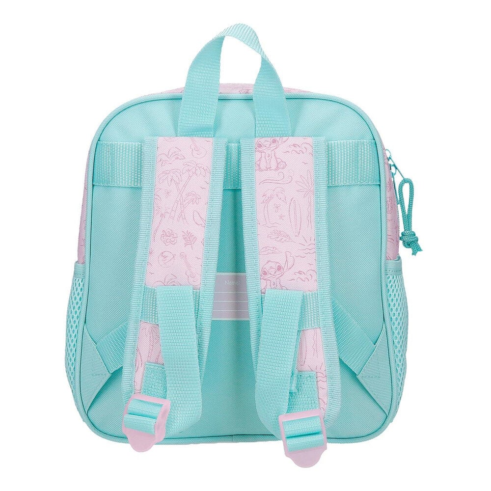 Mochila Beach & Love Stitch Disney 25cm adaptable - imagen 3