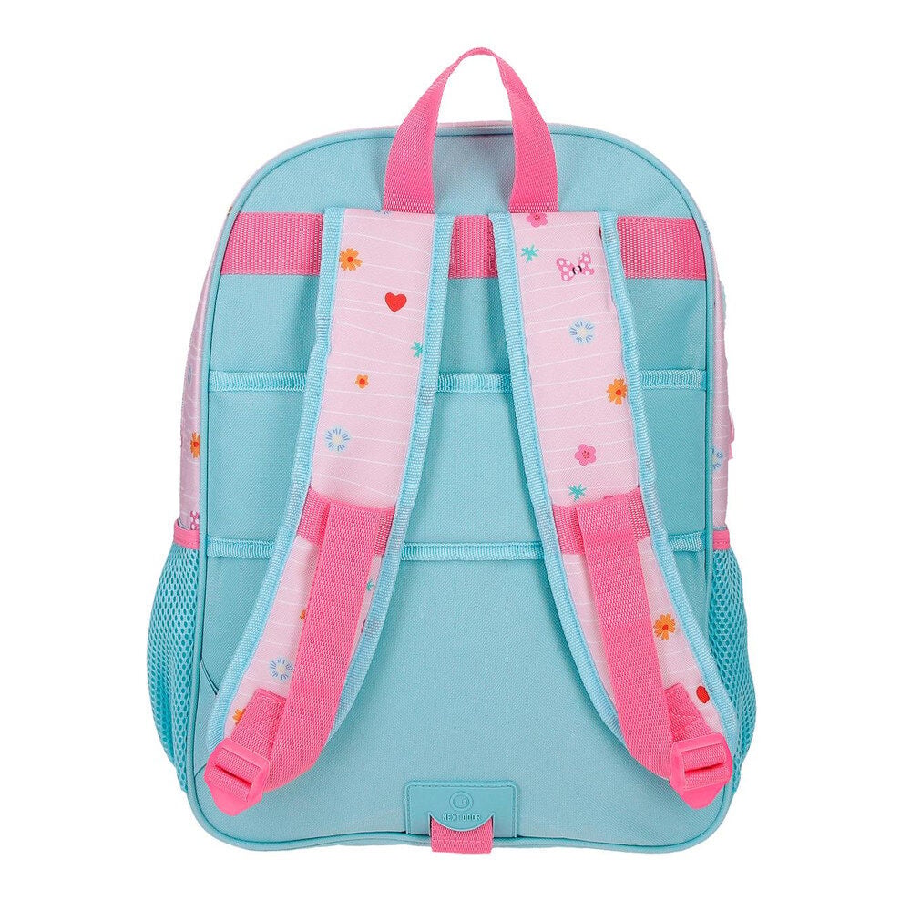 Mochila Happy To Be Me Minnie Disney 40cm adaptable - imagen 3