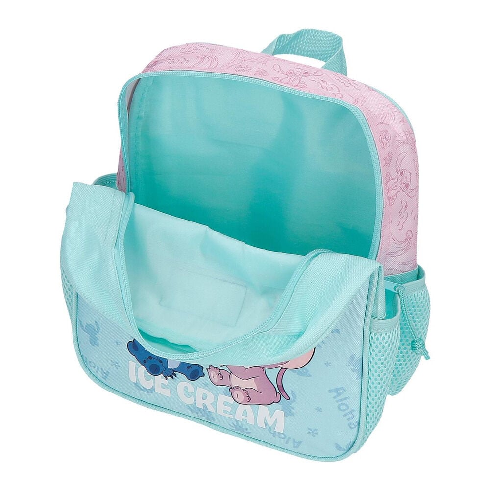 Mochila Beach & Love Stitch Disney 25cm adaptable