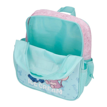 Mochila Beach & Love Stitch Disney 25cm adaptable