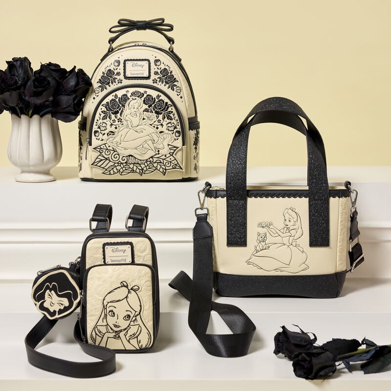 Bolso bandolera + monedero Alicia en el Pais de las Maravillas Disney Loungefly