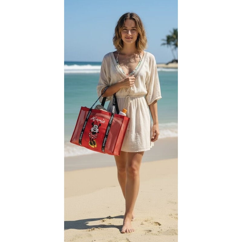 Bolsa playa rejilla Minnie Disney - imagen 2