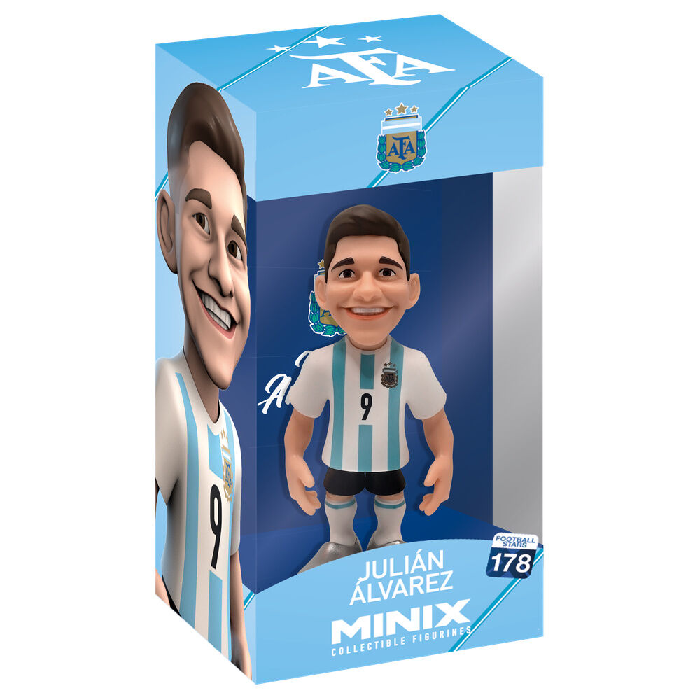 Figura Minix Julian Alvarez Argentina 12cm